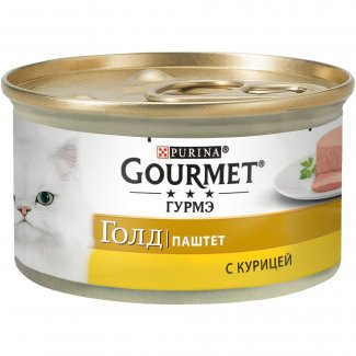 Консервы для кошек «Purina Gourmet Gold», Курица, 85 гр. (банка)